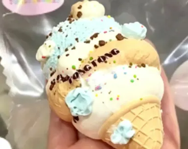 Ice Cream Squeeze Toy