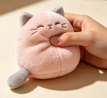 Cat Squeeze Toy